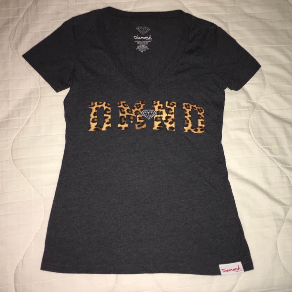 Diamond Supply Co. V-Neck Tee Shirt